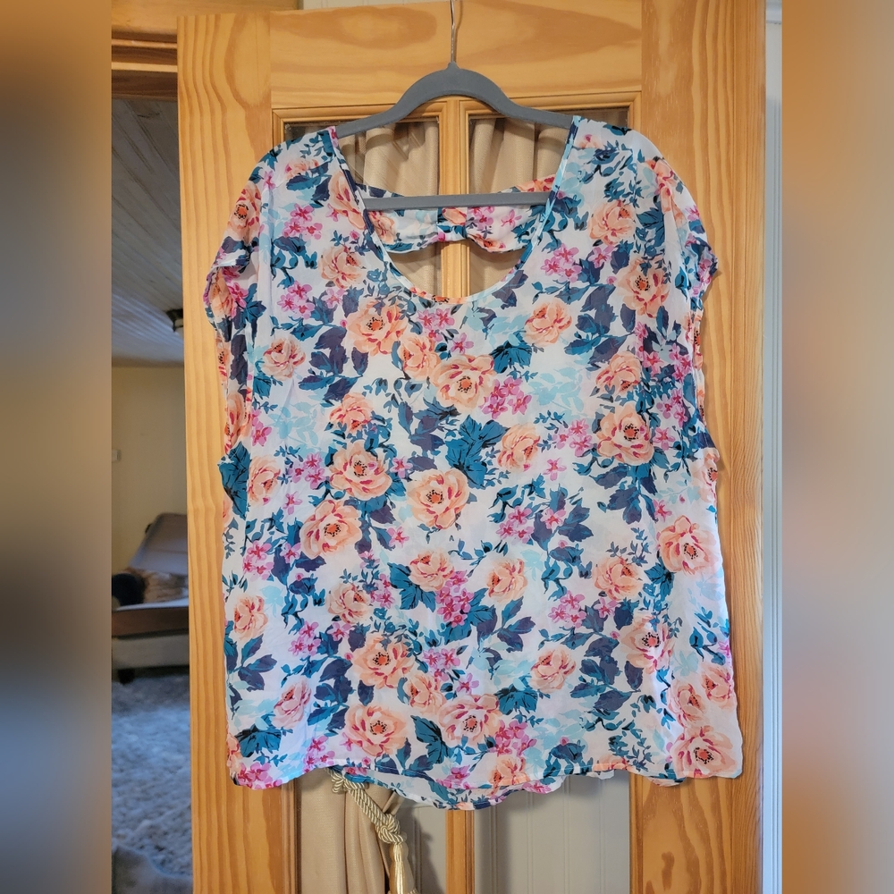 Torrid floral shirt